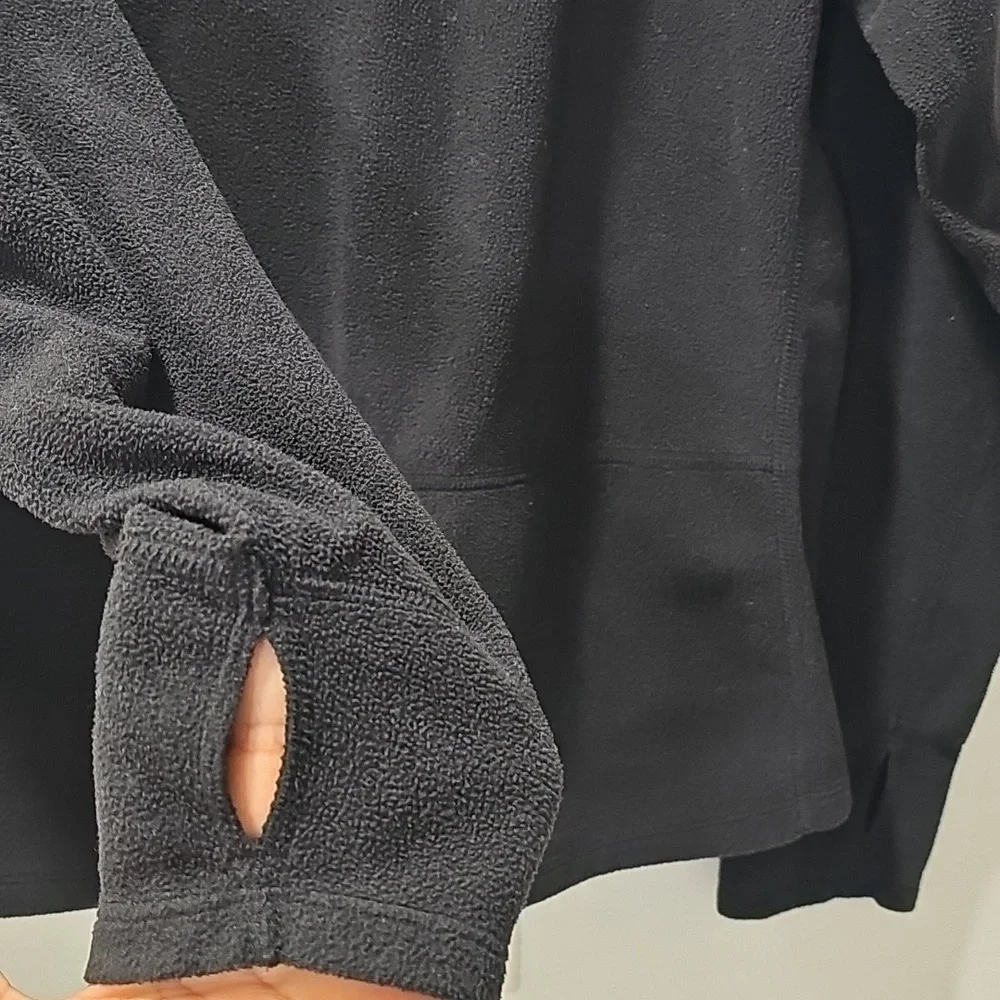 The Nort Face Mens Fleece 1/2 Zip Size M In Black‎